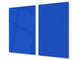 Tabla de cortar de cristal templado D18 Serie de Colores: Azul Egipcio