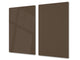 Tempered GLASS Kitchen Board D18 Series of colors: Brown