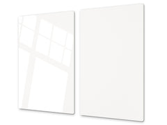 Tempered GLASS Kitchen Board D18 Series of colors: White
