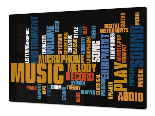 GIGANTIC CUTTING BOARD and Cooktop Cover - Expressions Series DD17 Inscription 3