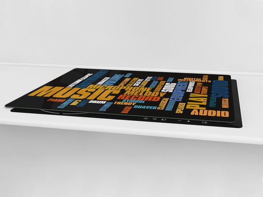 GIGANTIC CUTTING BOARD and Cooktop Cover - Expressions Series DD17 Inscription 3