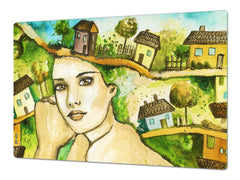 Worktop saver and Pastry Board – Cooktop saver; Series: Outside Series DD19 Home on the head