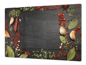 Cutting Board and Worktop Saver – SPLASHBACKS: A spice series DD03B Italian spices 4