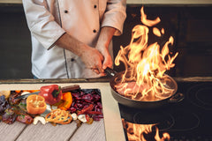 UNIQUE Tempered GLASS Kitchen Board Fruit and Vegetables series DD02 Delicacies 2