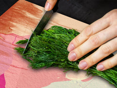 Impact & Shatter Resistant Worktop saver- Image Series DD05B Woman's theme