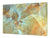 Gigantic Worktop saver and Pastry Board - Tempered GLASS Cutting Board DD21 Marbles 1 Series: Amber onyx