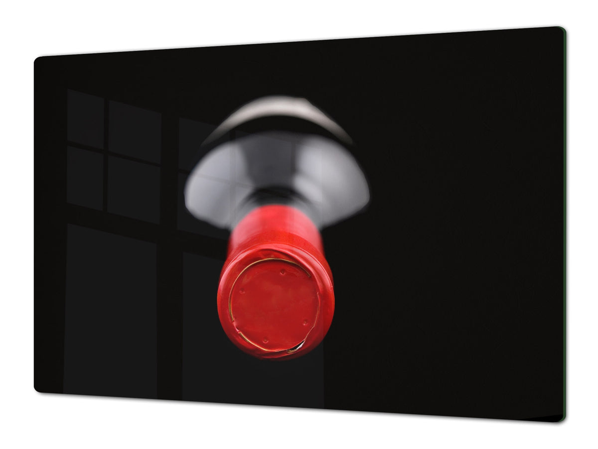 BIG KITCHEN PROTECTION BOARD or Induction Cooktop Cover - Wine Series DD04 A bottle of wine 1