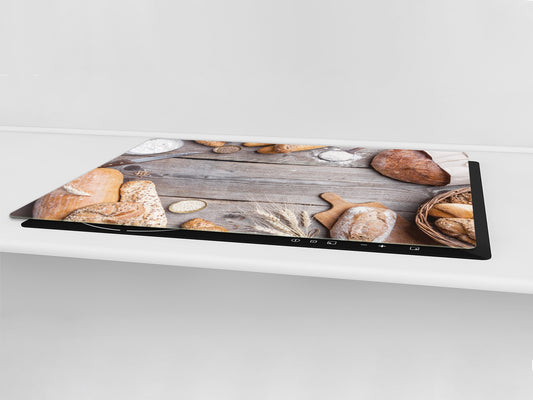 HUGE TEMPERED GLASS CHOPPING BOARD – Bread and flour series DD09 Breads 4