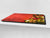 GÉANT Planche à découper et protège-plain de travail; Une série d'épices DD30 Série de Noël Arbre de noel en rouge
