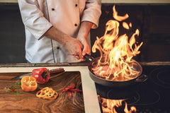 ENORMOUS  Tempered GLASS Chopping Board - Induction Cooktop Cover DD36 Textures and tiles 2 Series: Nutwood pattern