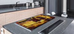 HUGE TEMPERED GLASS COOKTOP COVER - Egyptian Series DD15 Egispki theme 1