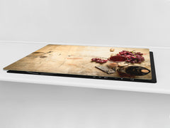 BIG KITCHEN PROTECTION BOARD or Induction Cooktop Cover - Wine Series DD04 Red wine 4