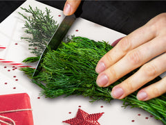 HUGE TEMPERED GLASS COOKTOP COVER - DD30 Christmas Series: Santa chick