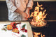 HUGE TEMPERED GLASS COOKTOP COVER - DD30 Christmas Series: Santa chick