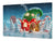 Riesig Schneidbrett aus Hartglas und schützende Arbeitsoberfläche; DD30 Weihnachtsserie: Elfenhaus