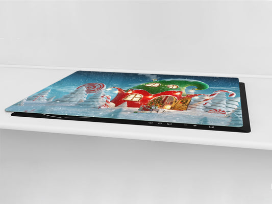 HUGE TEMPERED GLASS COOKTOP COVER - DD30 Christmas Series: The house of the goblin