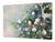 ENORME CUBREVITRO DE CRISTAL TEMPLADO - DD30 Serie de Navidad: Árbol de navidad en blanco