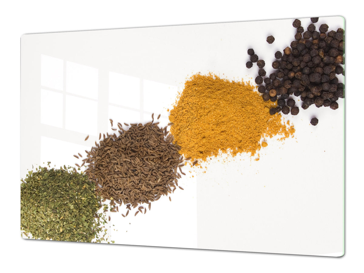 HUGE TEMPERED GLASS COOKTOP COVER A spice series DD03A Loose spices 1