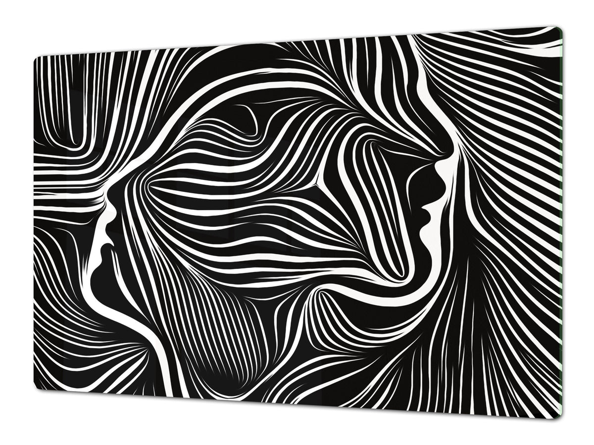 Ensembles de planches à découper TRES GRAND; Série Alimentaire DD16: Nourriture africaine