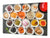 GIGANTE ASSE DA CUCINA e Copri-piano cottura a induzione – Spianatoia – Serie di alimenti DD16: Frutti di mare 1
