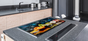 UNIQUE Tempered GLASS Kitchen Board Fruit and Vegetables series DD02 Wet fruit