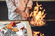 GIGANTIC CUTTING BOARD and Cooktop Cover- Image Series DD05A Romantic walk 1