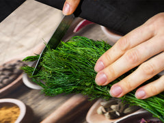 Schneidbrett aus Hartglas und schützende Arbeitsoberfläche – Schneideplatten: Sehr groß Küchenbrett aus Hartglas und Kochplattenabdeckung; spice series DD03B:  Mosaic with spices 7