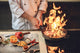 Schneidbrett aus Hartglas und schützende Arbeitsoberfläche – Schneideplatten: Sehr groß Küchenbrett aus Hartglas und Kochplattenabdeckung; spice series DD03B: Turkish spices 2