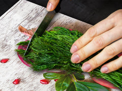 UNIQUE Tempered GLASS Kitchen Board Fruit and Vegetables series DD02 Grenade