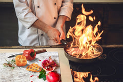 UNIQUE Tempered GLASS Kitchen Board Fruit and Vegetables series DD02 Grenade