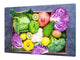 UNIQUE Tempered GLASS Kitchen Board Fruit and Vegetables series DD02 Vegetable box