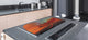 Tempered GLASS Chopping Board – Enormous Induction Cooktop Cover - City Series DD12 Desert city
