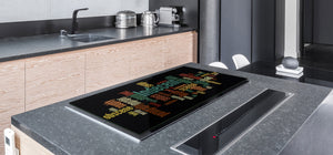 GIGANTIC CUTTING BOARD and Cooktop Cover - Expressions Series DD17 Inscription 1
