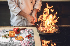 GIGANTIC CUTTING BOARD and Cooktop Cover- Image Series DD05A Paris 1