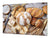 Riesig Mehrfunktional Hartglas Gehärtetes - Abdeckplatte für Induktionskochfeld; Bread and flour series DD09: Fresh bread 3