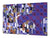 Cubre vitro de cristal templado de Gran Tamaño - Serie abstracta DD14 Círculos De Colores