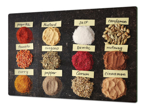 Cutting Board and Worktop Saver – SPLASHBACKS: A spice series DD03B Turkish spices 3