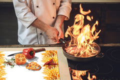 Ensembles de planches à découper TRES GRAND; Série Alimentaire DD16: Pâtes 3