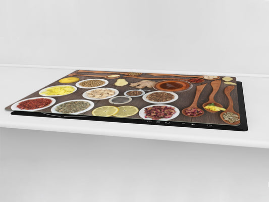 Cutting Board and Worktop Saver – SPLASHBACKS: A spice series DD03B Indian spices 5
