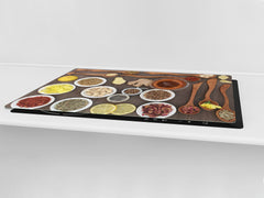 Cutting Board and Worktop Saver – SPLASHBACKS: A spice series DD03B Indian spices 5