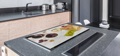 BIG KITCHEN PROTECTION BOARD or Induction Cooktop Cover - Wine Series DD04 French wines 1