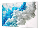 UNIQUE Tempered GLASS Kitchen Board – Abstract Series DD14 A stain of paint