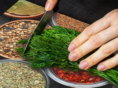 Schneidbrett aus Hartglas und schützende Arbeitsoberfläche – Schneideplatten: Sehr groß Küchenbrett aus Hartglas und Kochplattenabdeckung; spice series DD03B: Spicy spices 2