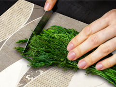 HUGE Cutting Board – Worktop saver and Pastry Board – Glass Kitchen Board DD37 Vintage leaves and patterns Series: Versatile tile pattern