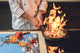 HUGE TEMPERED GLASS COOKTOP COVER - DD30 Christmas Series: Christmas theme
