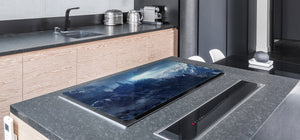 Induction Cooktop Cover – Glass Worktop saver: Fantasy and fairy-tale series DD18 Dark castle