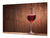Groß Mehrfunktional Hartglas Gehärtetes - Abdeckplatte für Induktionskochfeld; Wine Series DD04: Red wine 6
