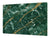 Gigantic Worktop saver and Pastry Board - Tempered GLASS Cutting Board DD21 Marbles 1 Series: Green marble with golden veins 1