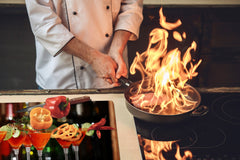 LARGE CUTTING BOARD and Cooktop Cover – Worktop saver;  Drinks  Series  DD11 Orange Cosmopolitan