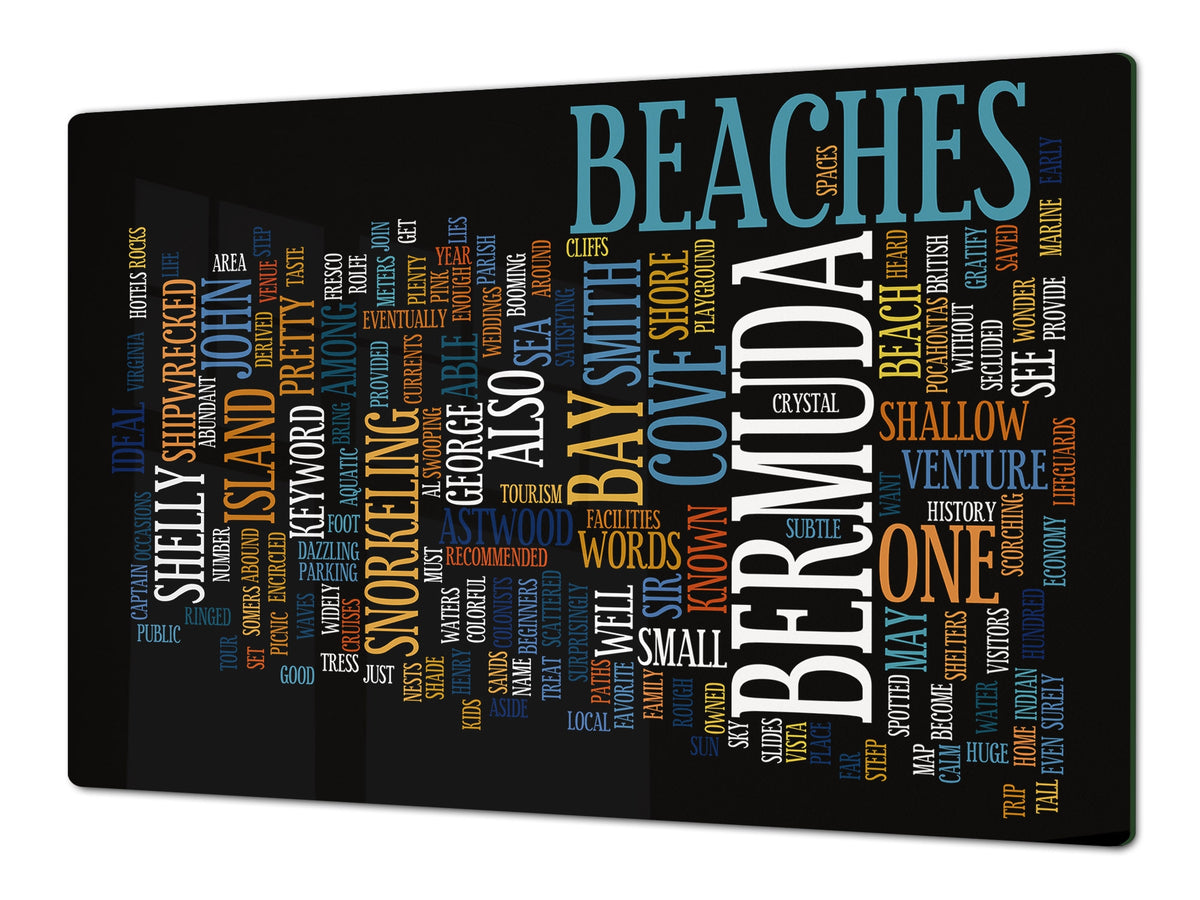 GIGANTIC CUTTING BOARD and Cooktop Cover - Expressions Series DD17 BEACON Cloud